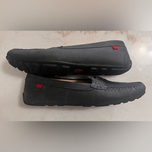 Women’s Marc Joseph Navy Suede Leather Driving Loafer  Dress Casual Size 8 - Picture 8 of 10